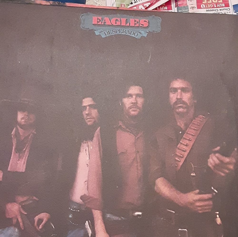 Eagles DESPERADO VINTAGE CLASSIC GREAT EAGLES 1973 ROCK LP ALBUM CHRISTMAS" GIFT